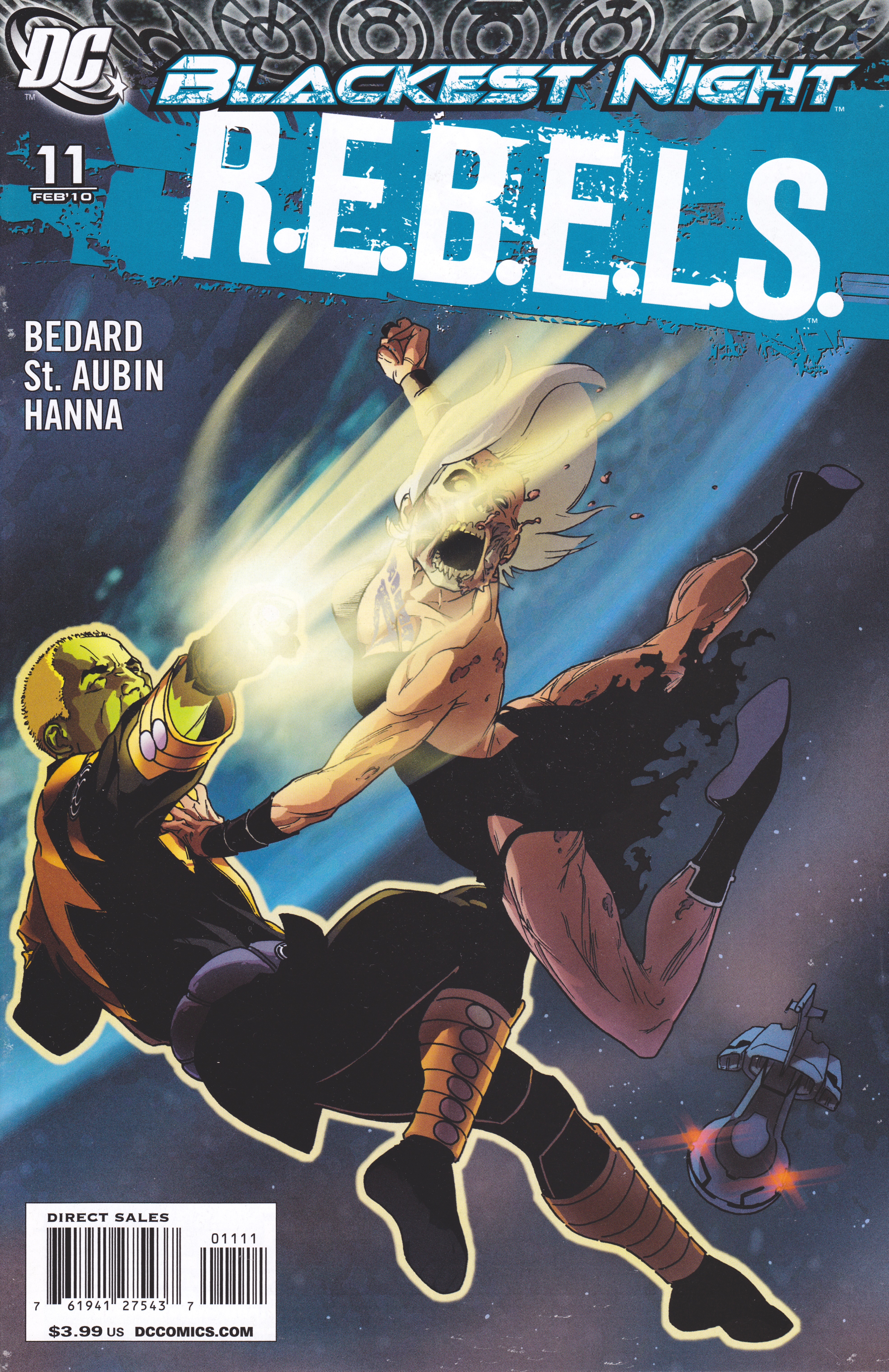 R.E.B.E.L.S. #11 cover