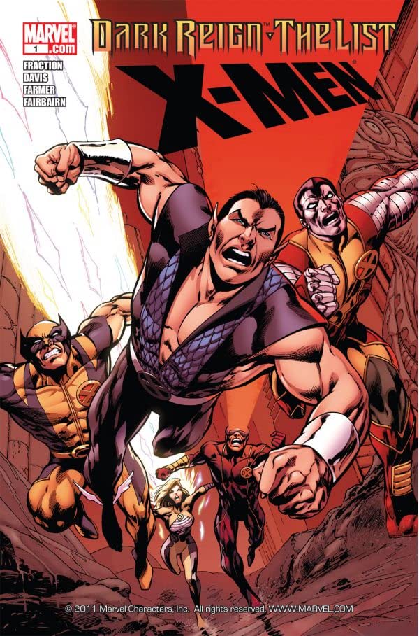 Dark Reign: The List - X-Men #1 cover