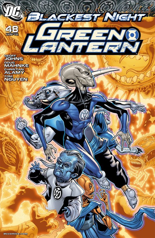 Green Lantern #48 cover