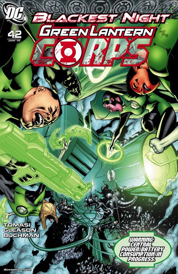 Green Lantern Corps #42 cover