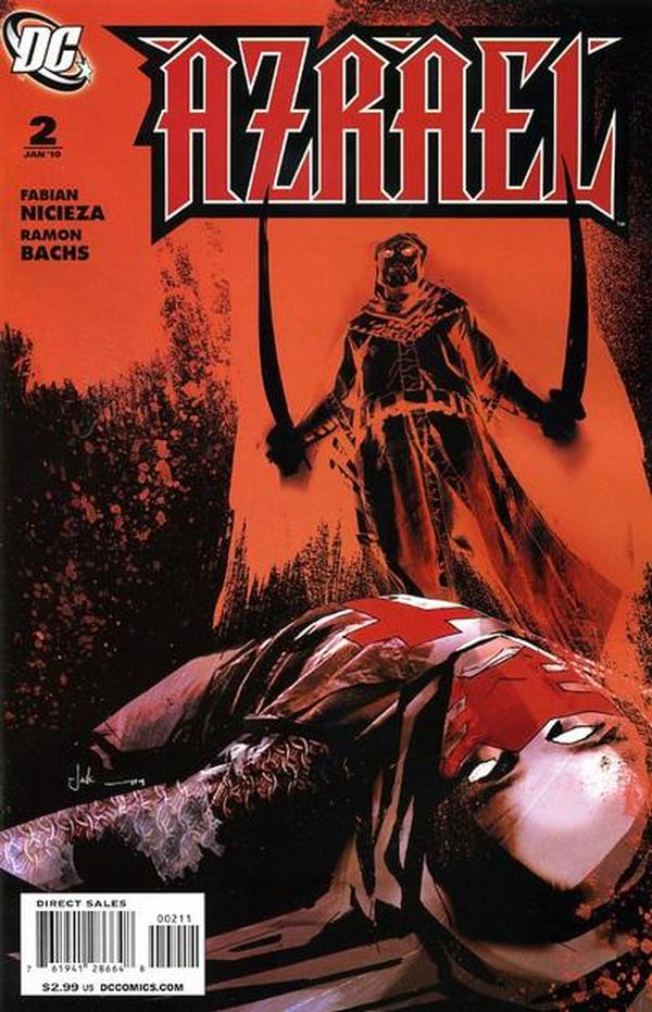 Azrael #2 cover