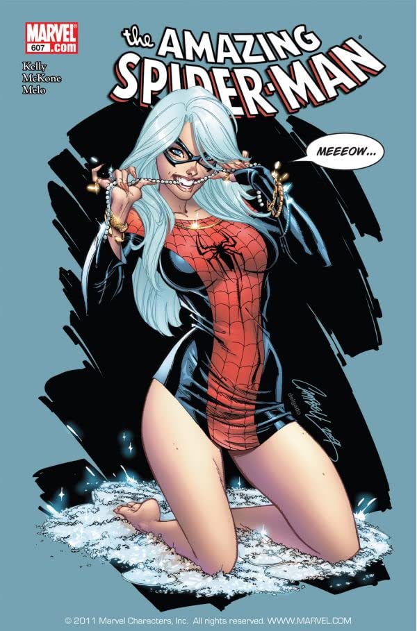 The Amazing Spider-Man #607 cover