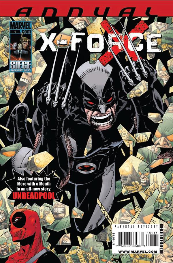 X-Force Annual #1 cover