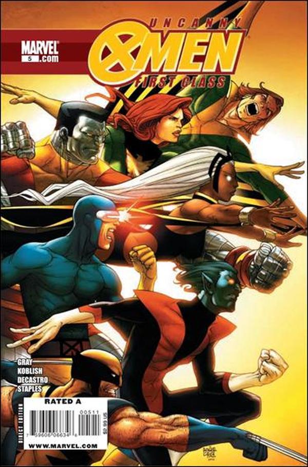 Uncanny X-Men: First Class #5 cover