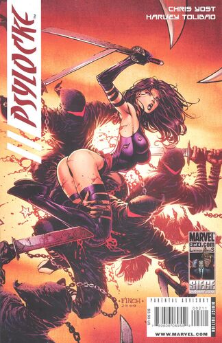 Psylocke #2 cover
