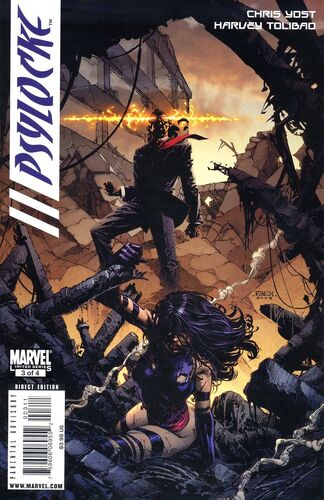 Psylocke #3 cover