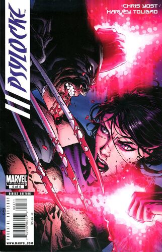 Psylocke #4 cover