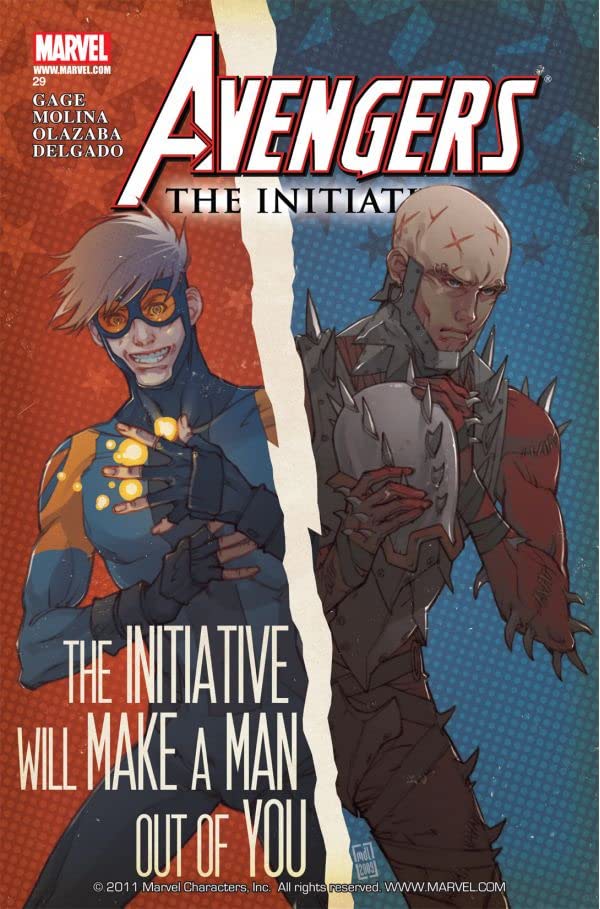 Avengers: The Initiative #29 cover