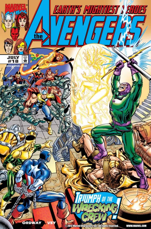 Avengers #18 cover