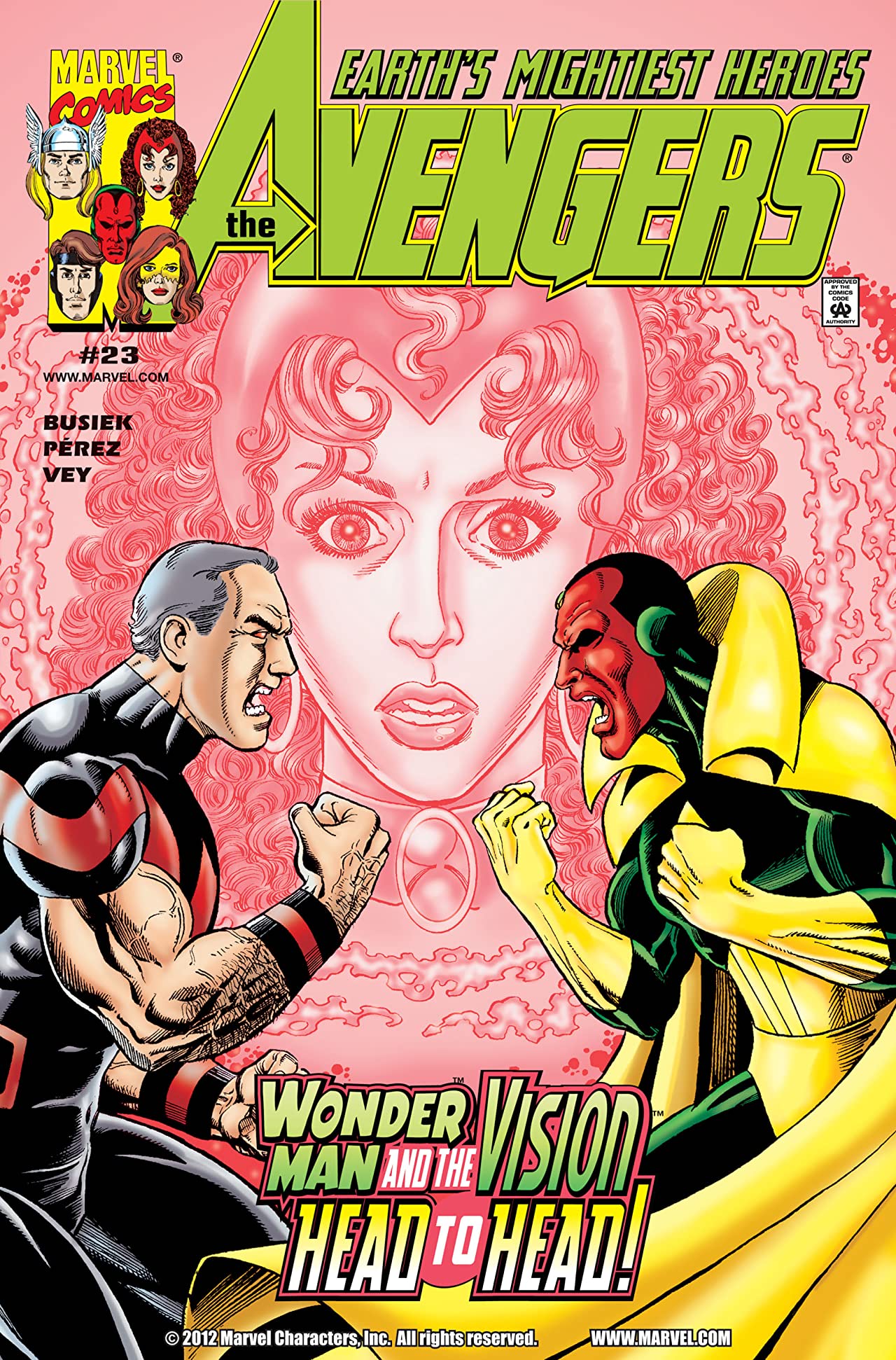 Avengers #23 cover