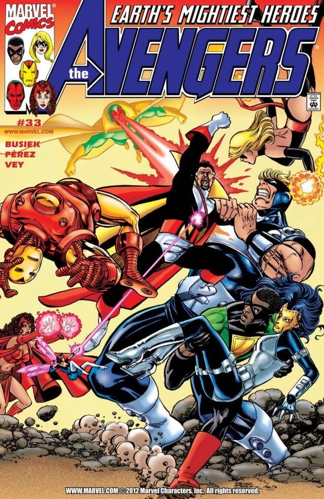 Avengers #33 cover