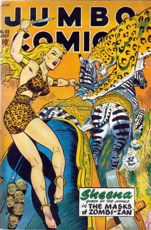 Jumbo Comics #113 cover