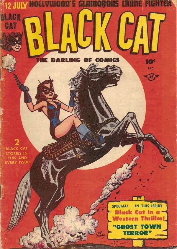 Black Cat Comics #12 cover