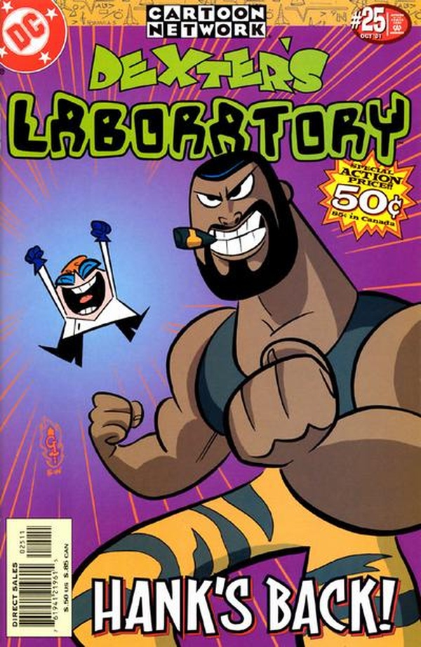 Dexter's Laboratory #25 cover