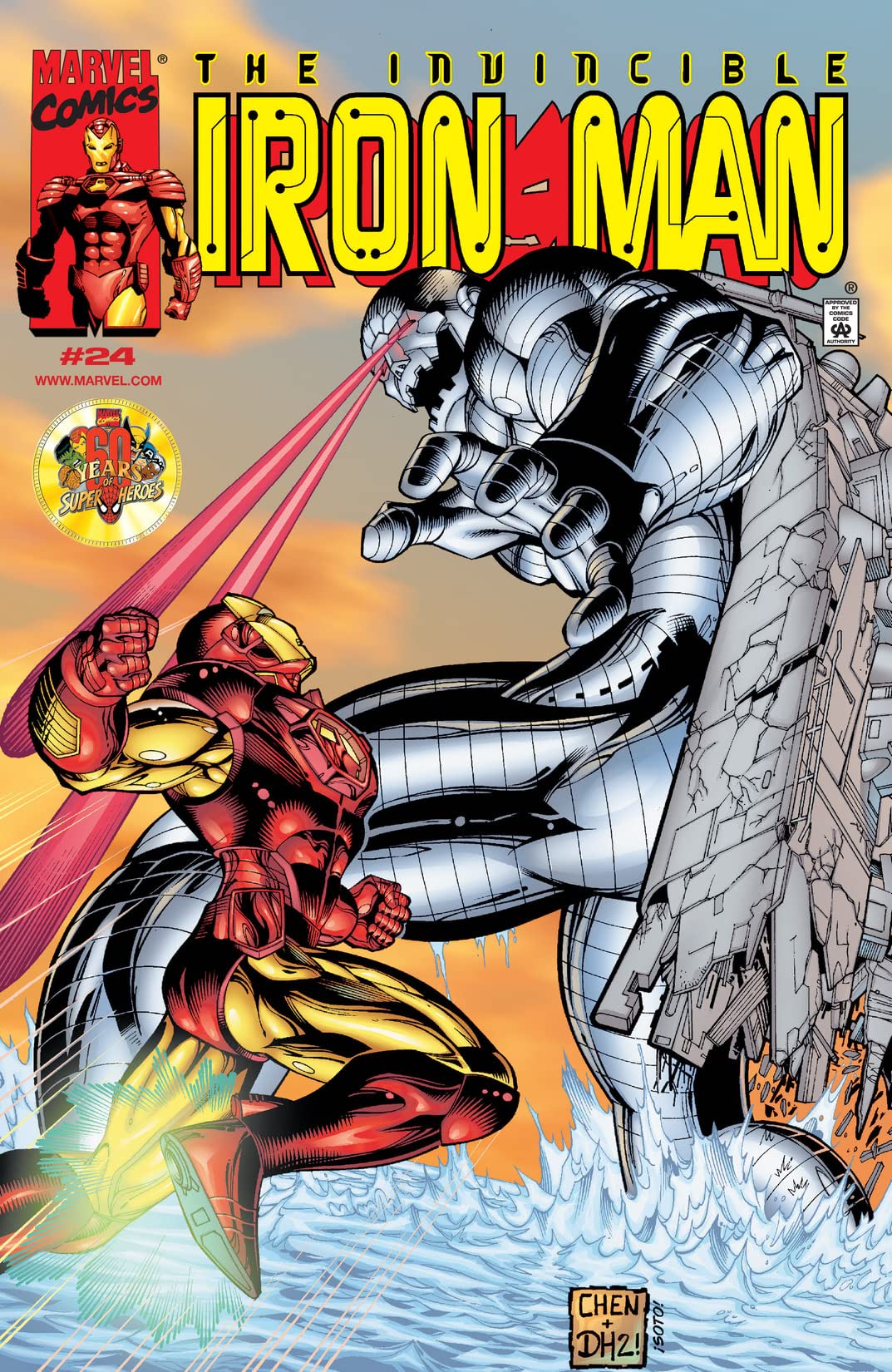 Iron Man #24 cover
