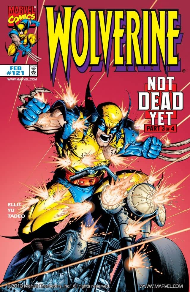Wolverine #121 cover