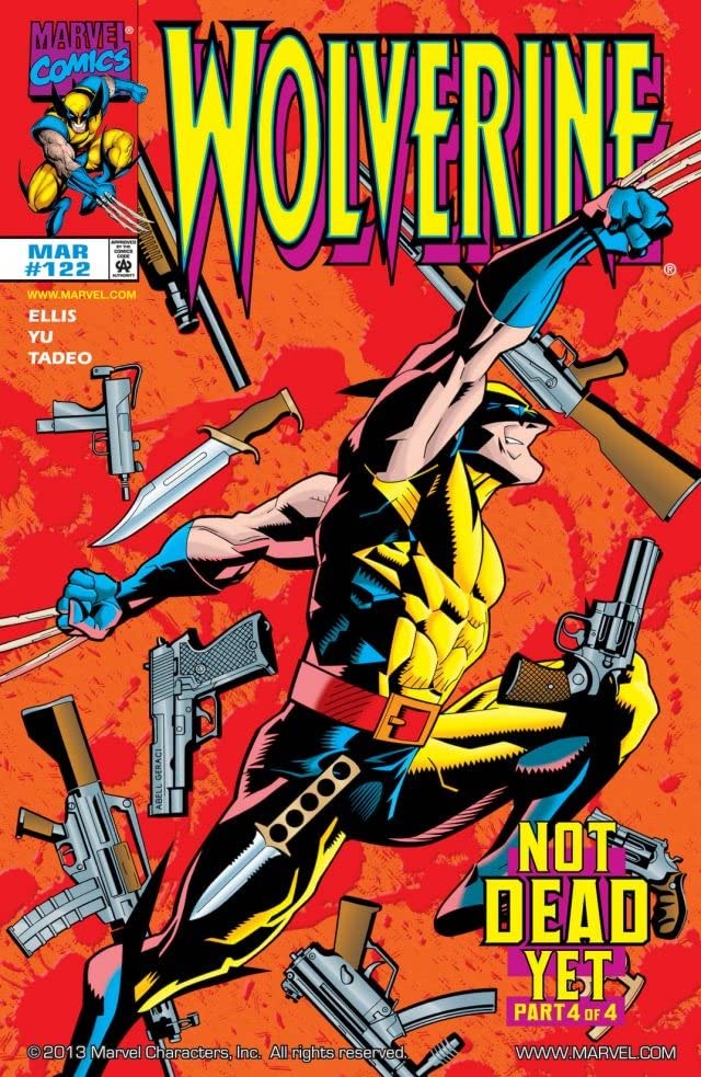 Wolverine #122 cover