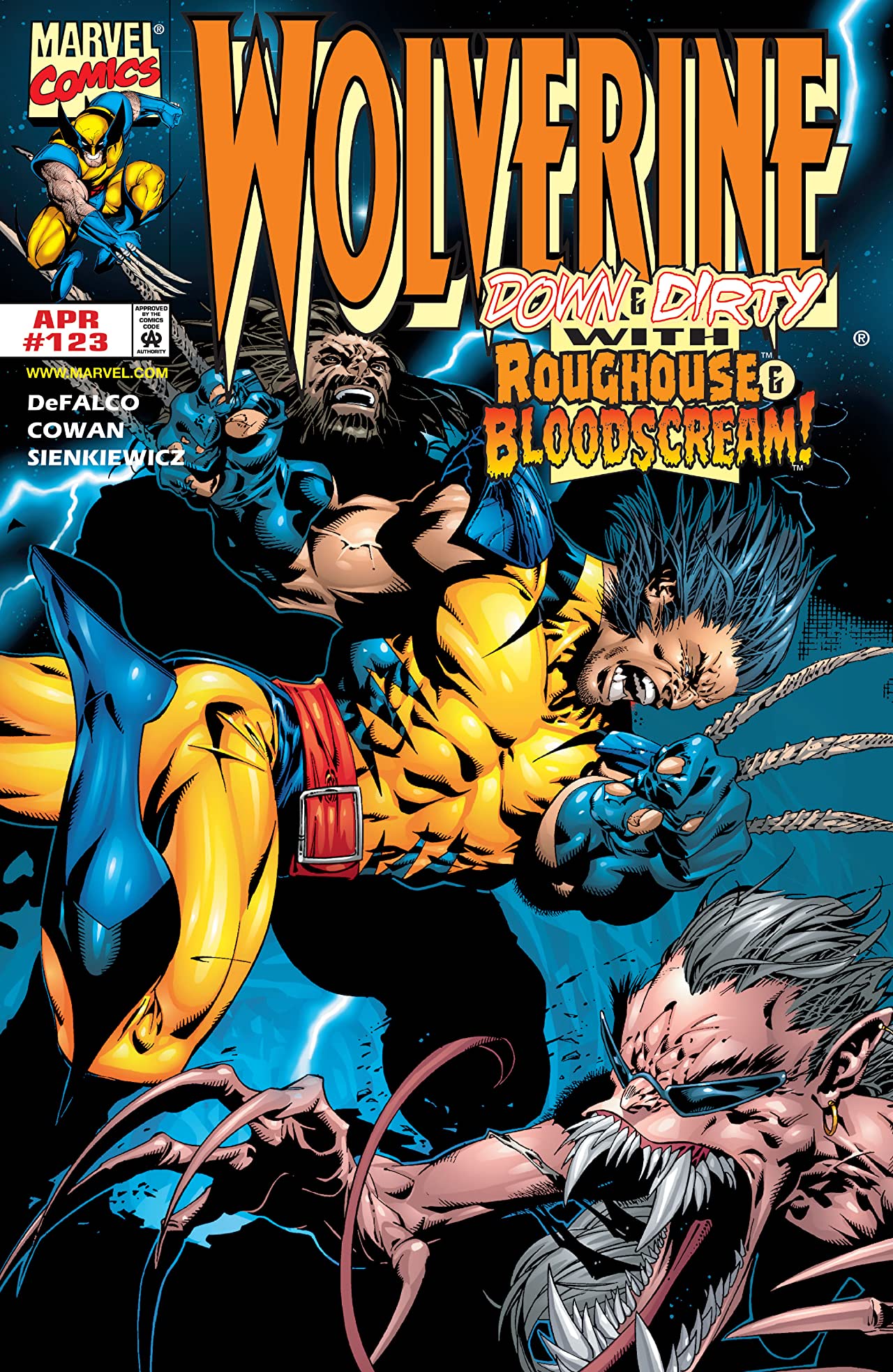 Wolverine #123 cover