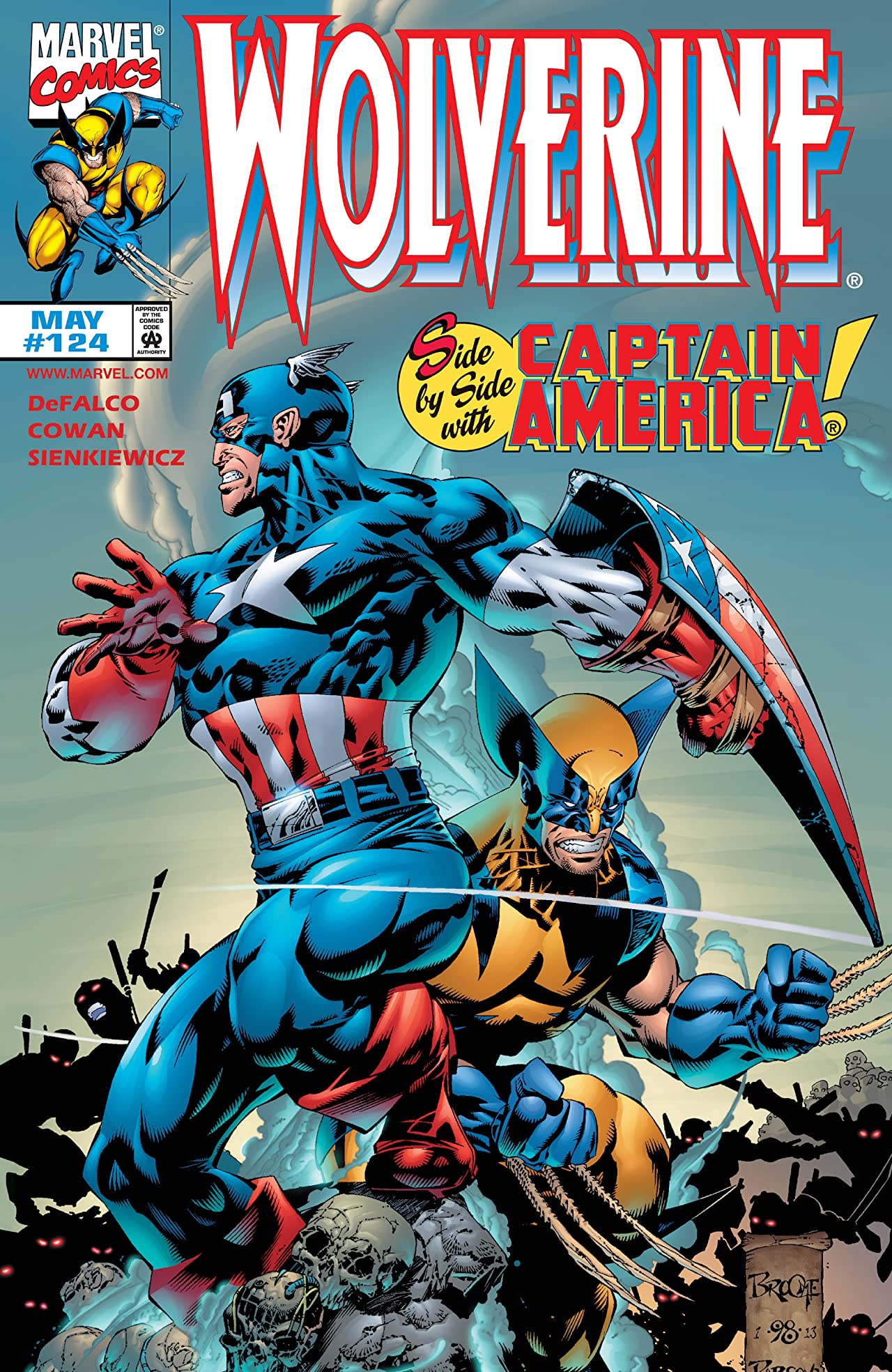 Wolverine #124 cover