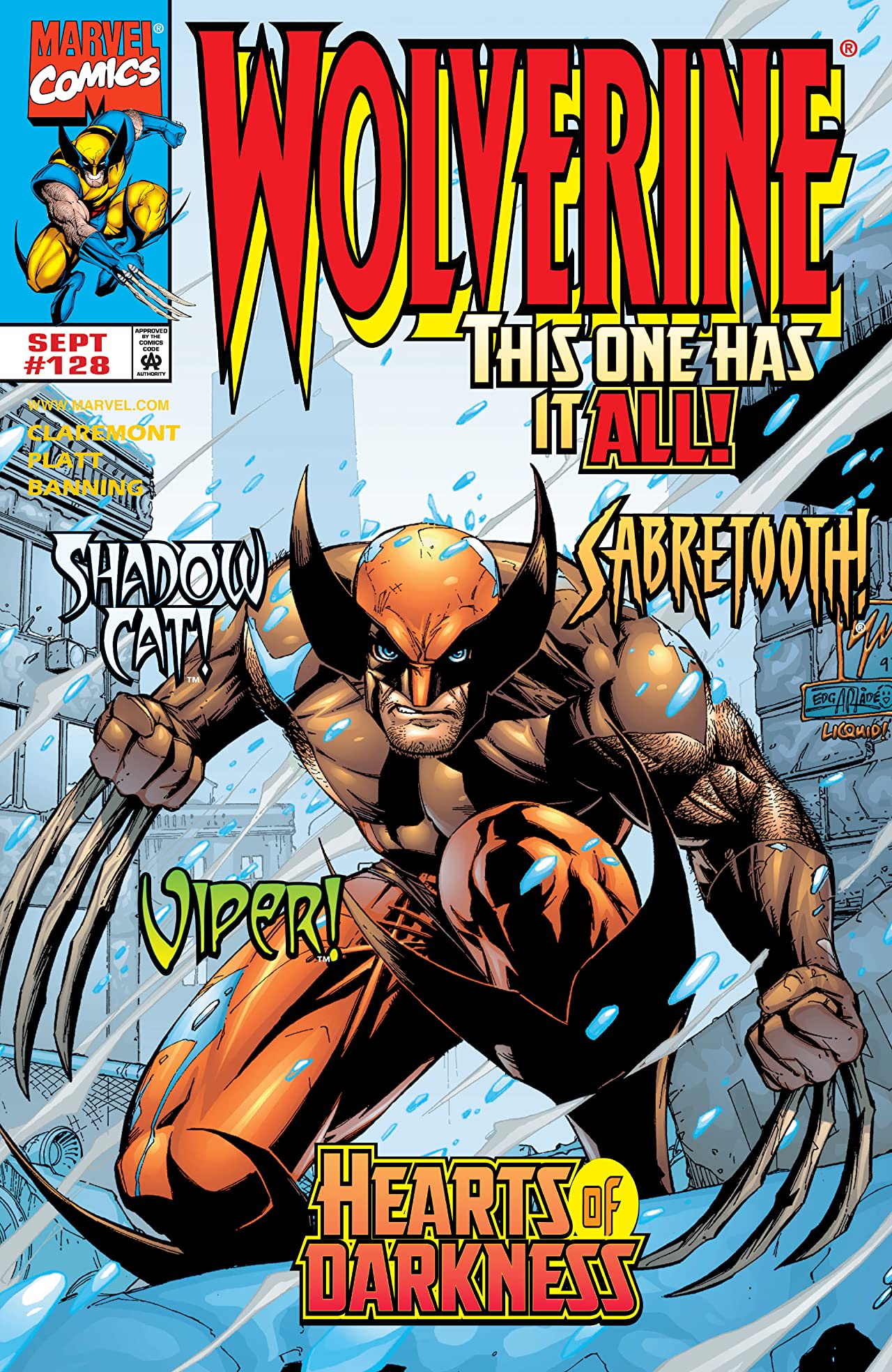 Wolverine #128 cover