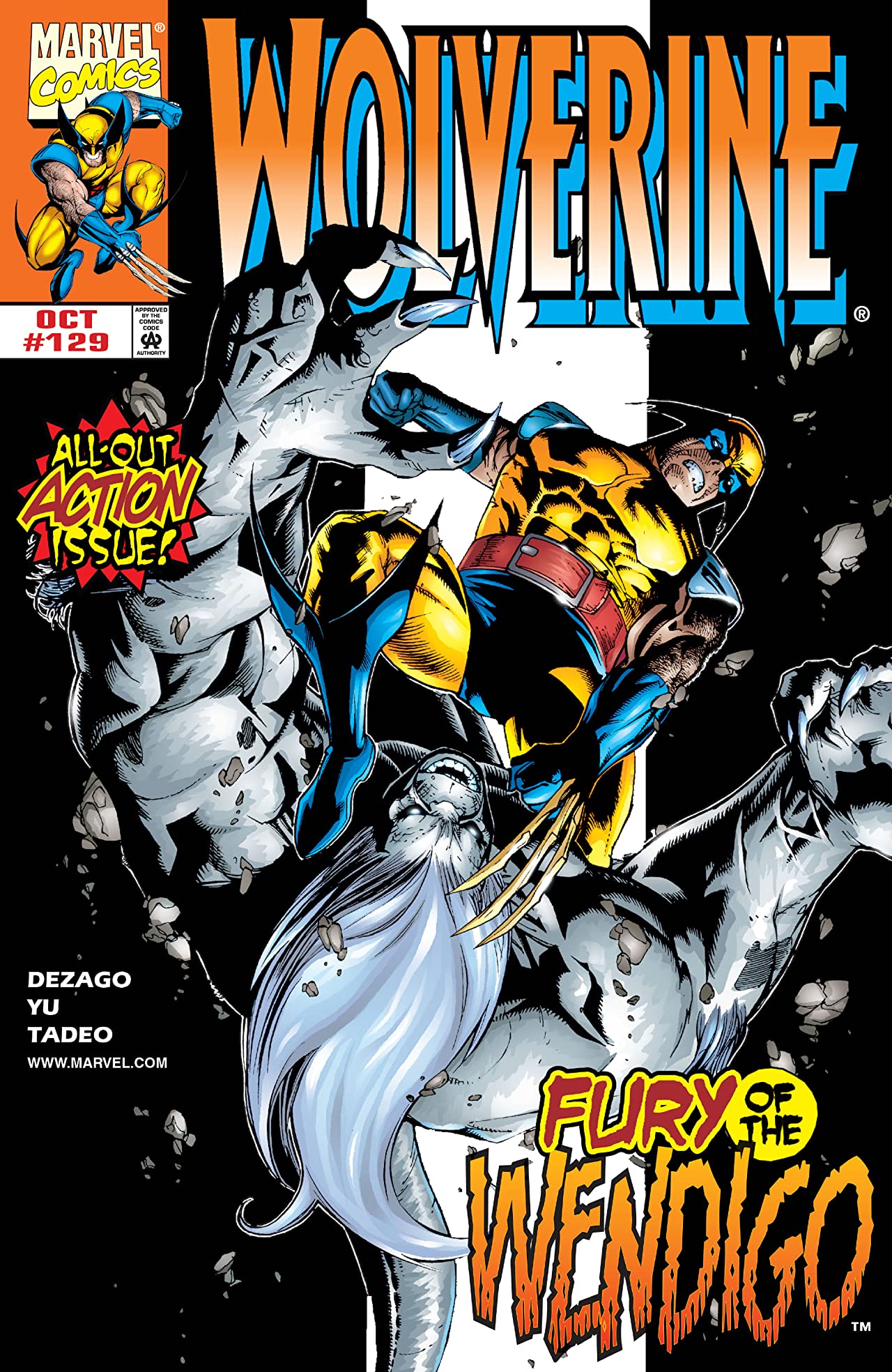Wolverine #129 cover