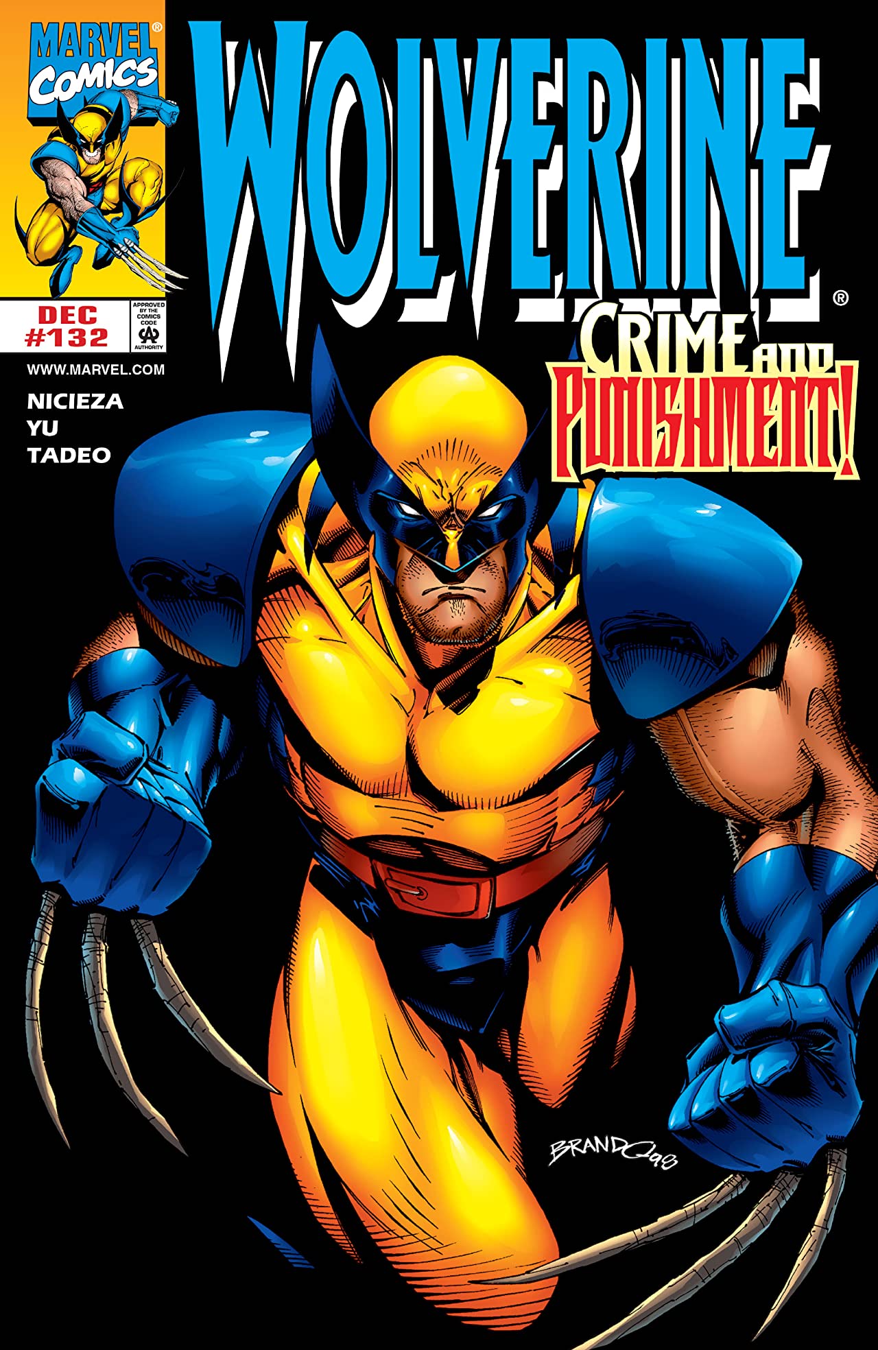 Wolverine #132 cover