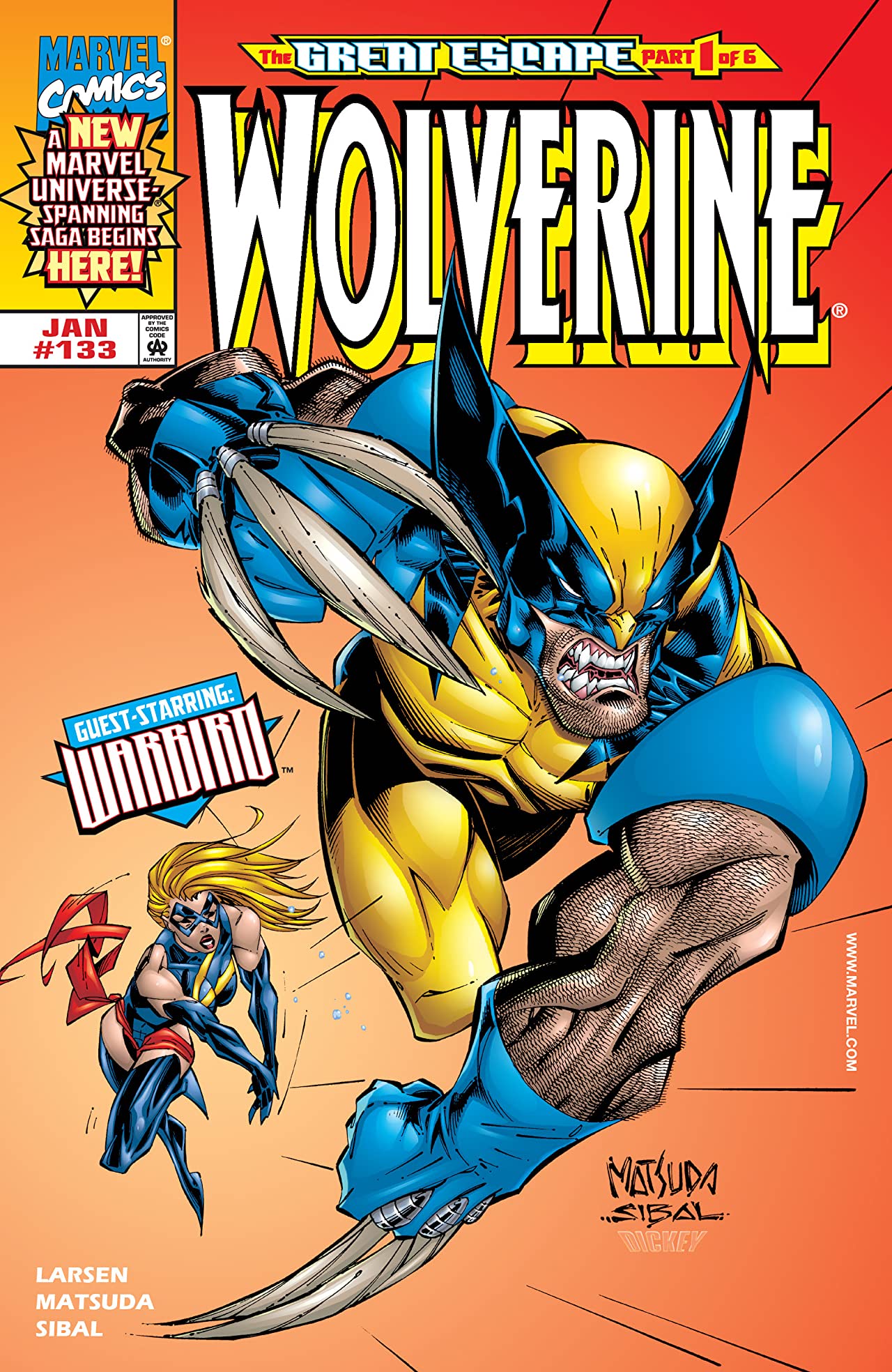 Wolverine #133 cover