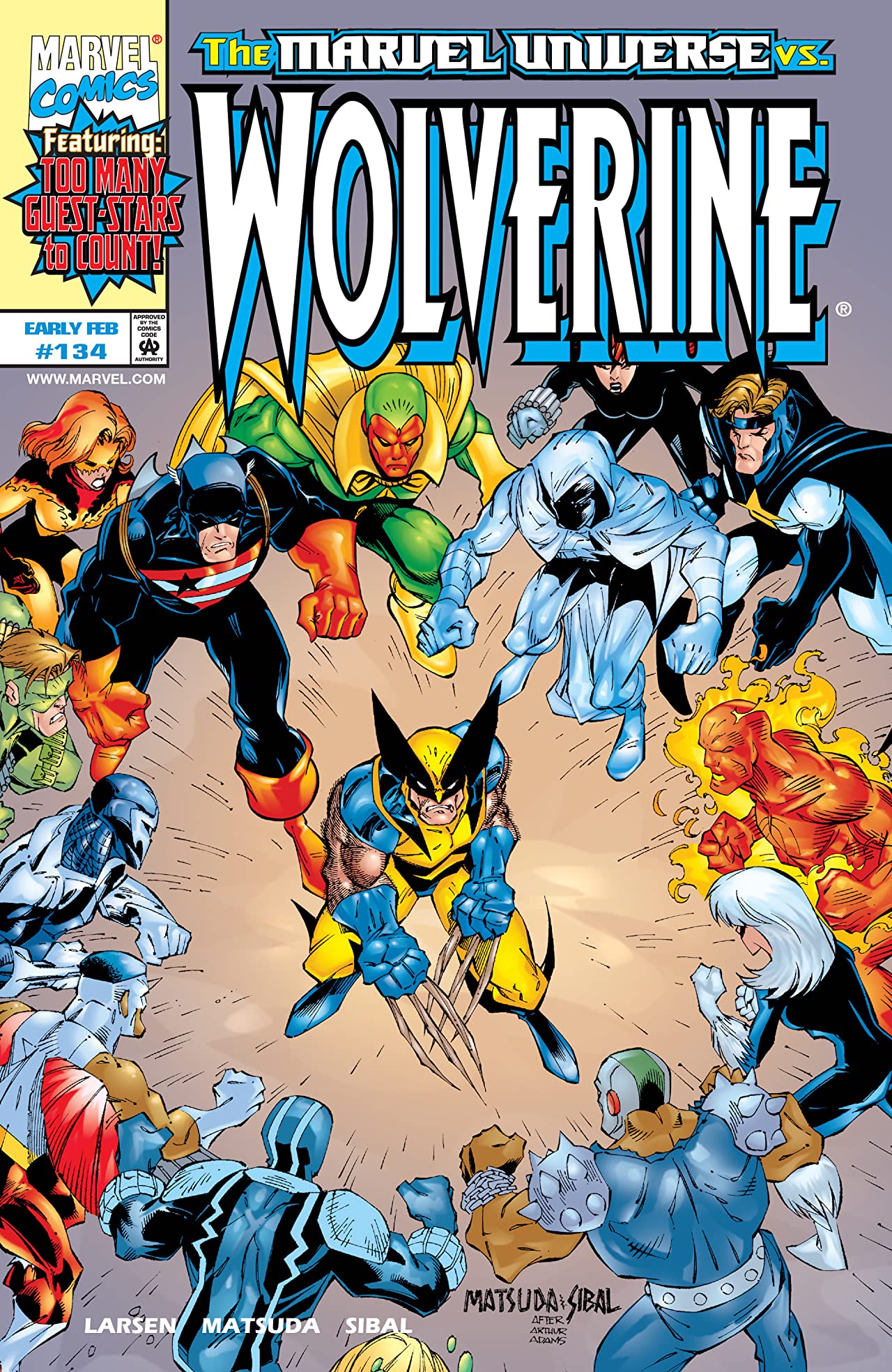 Wolverine #134 cover