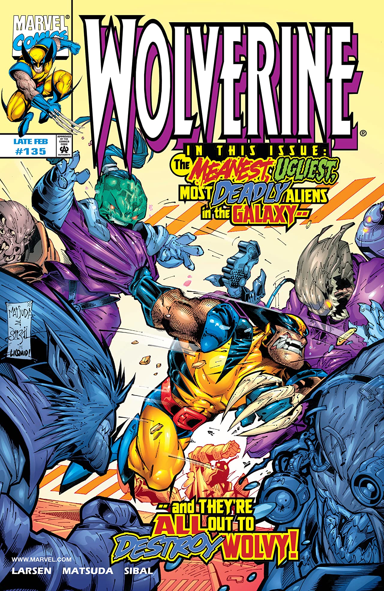 Wolverine #135 cover