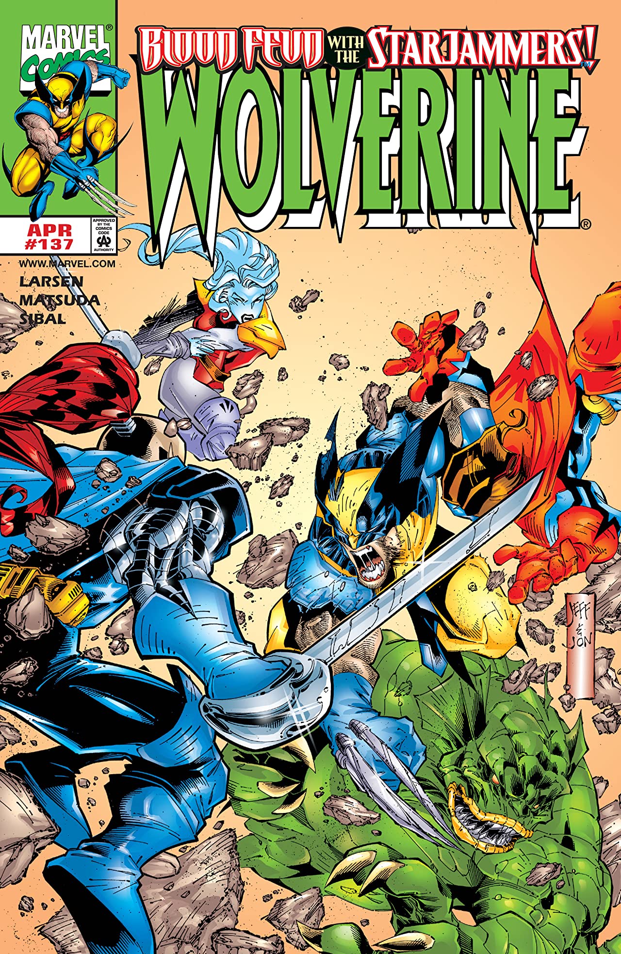 Wolverine #137 cover