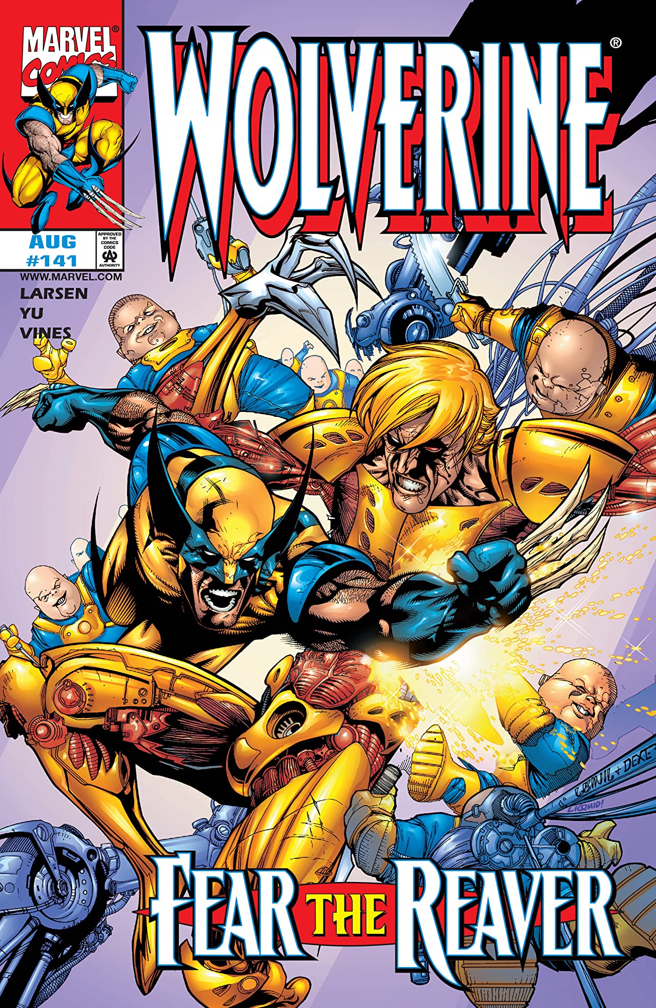 Wolverine #141 cover