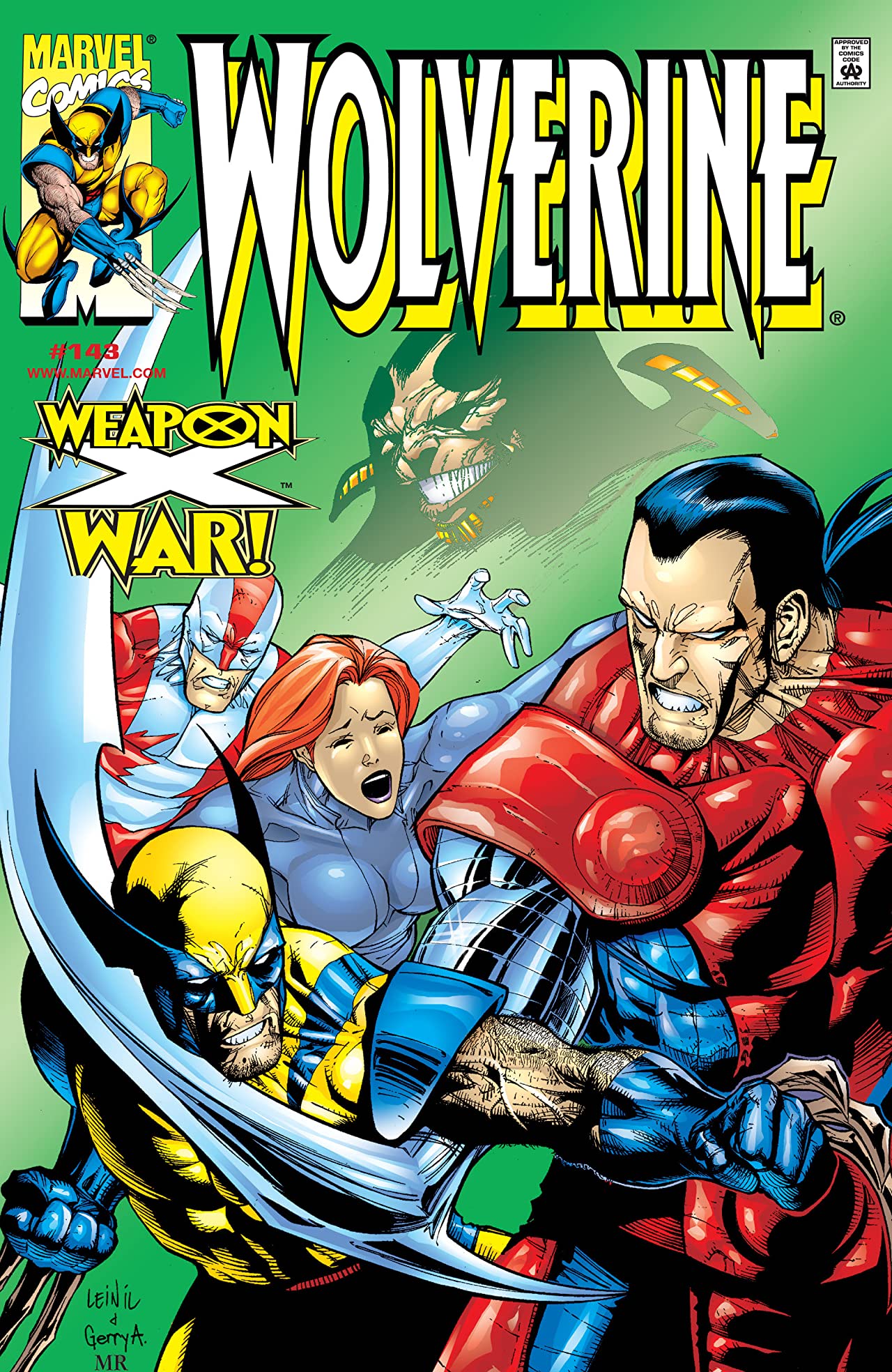 Wolverine #143 cover