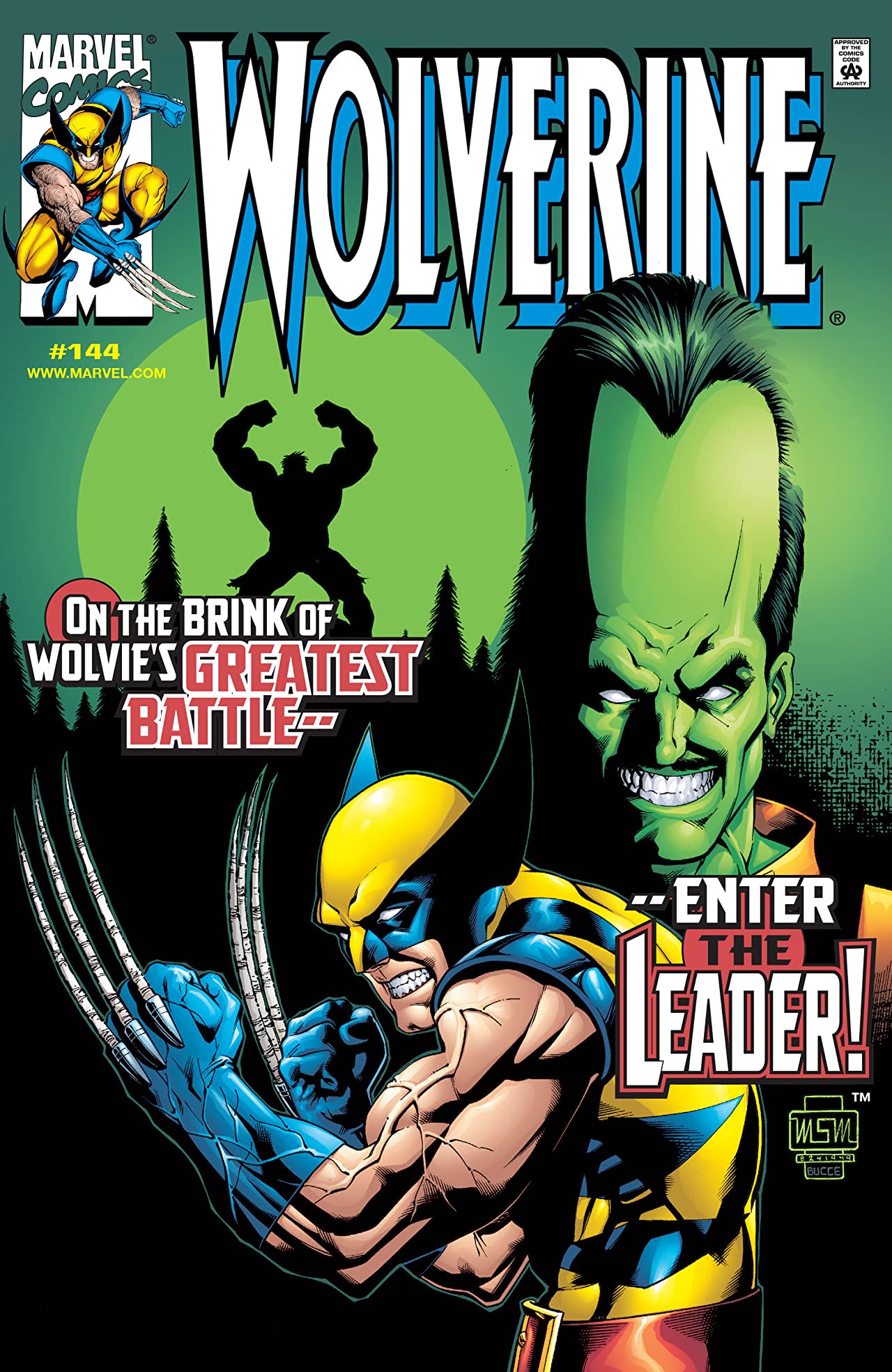 Wolverine #144 cover