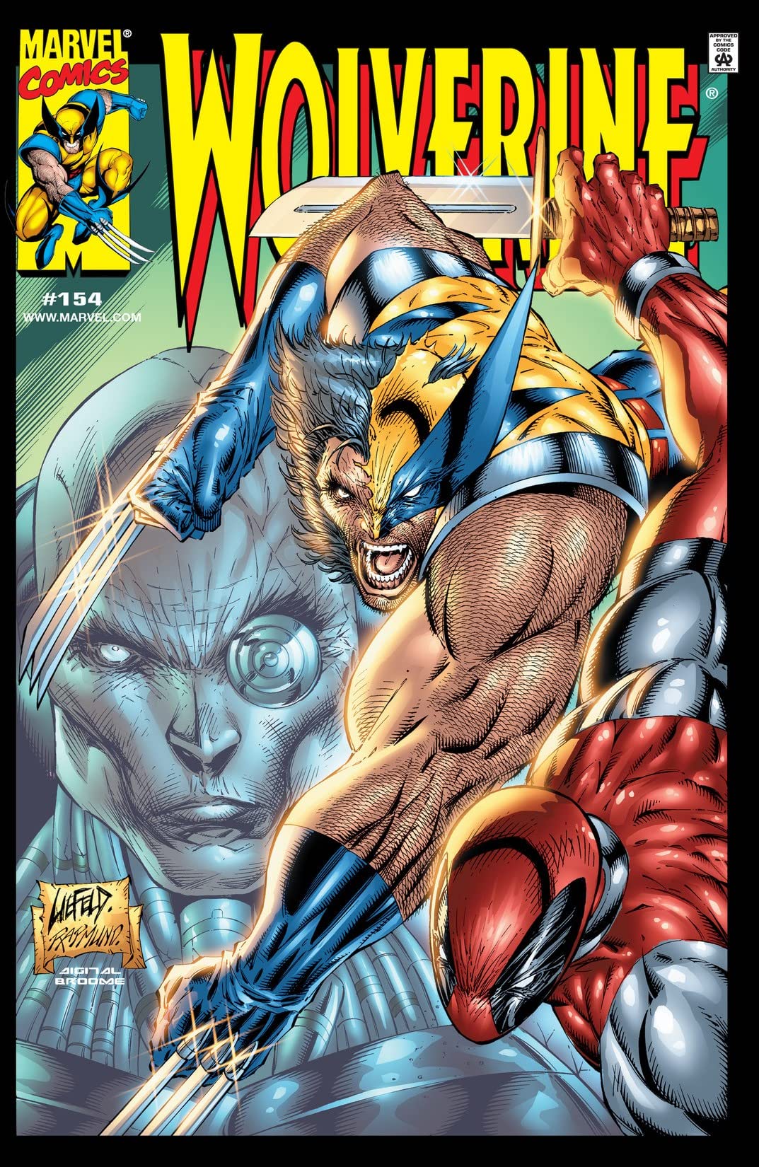 Wolverine #154 cover