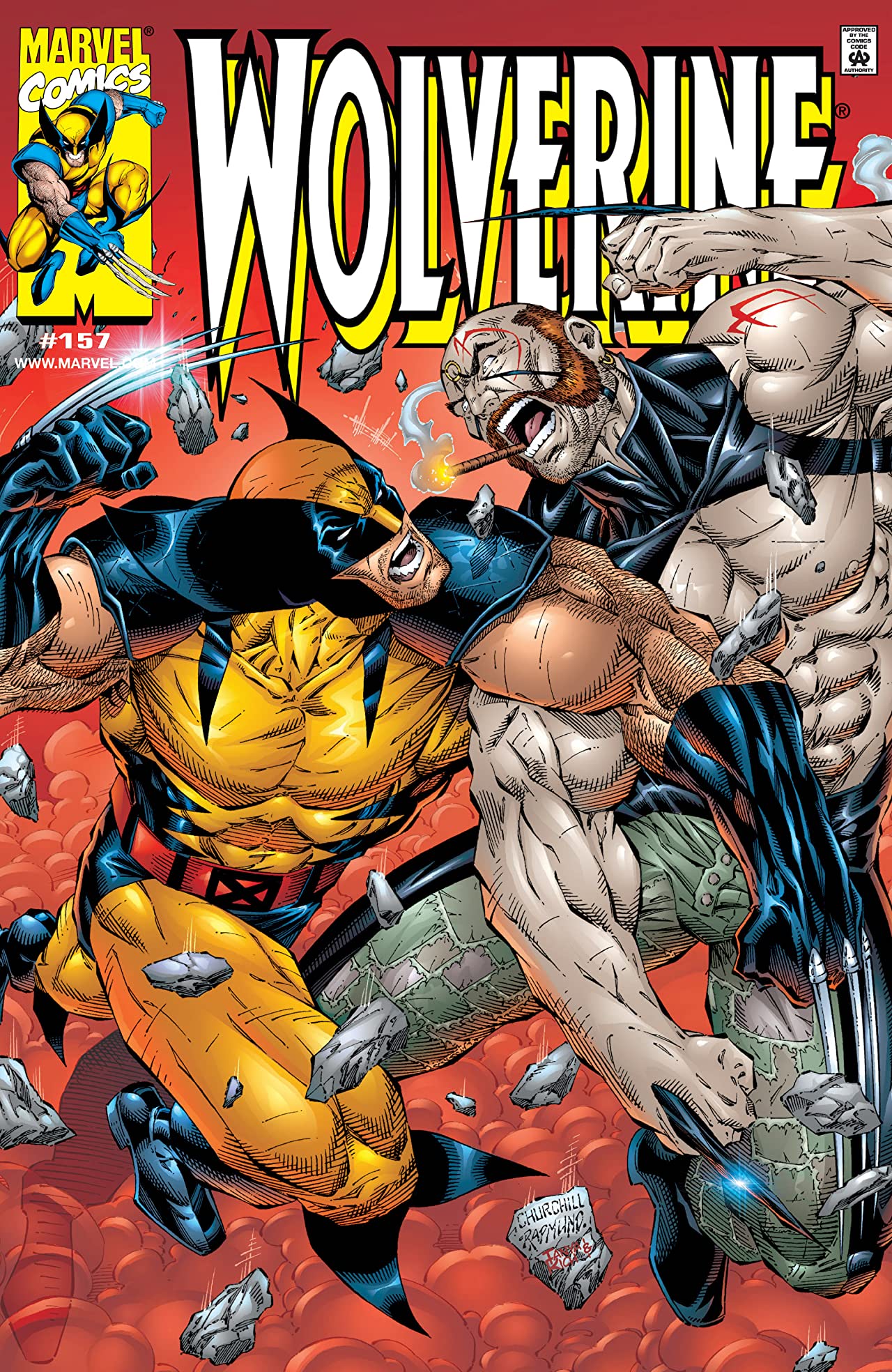 Wolverine #157 cover