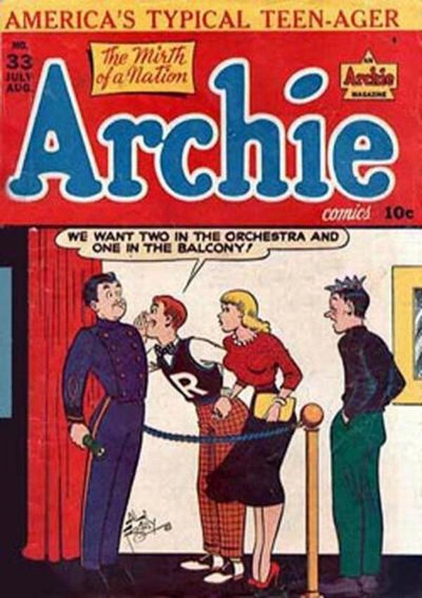 Archie Comics #33 cover