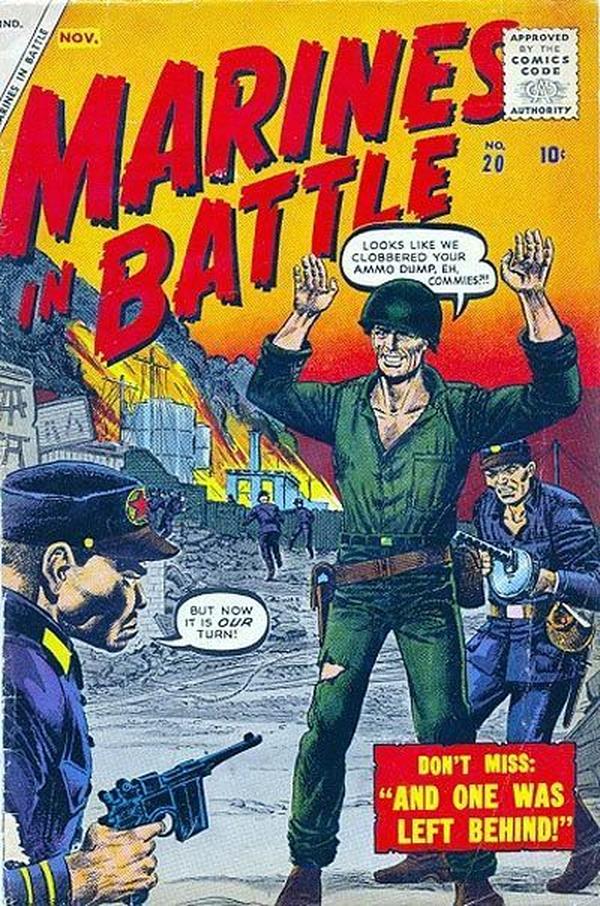 Marines in Battle #20 cover
