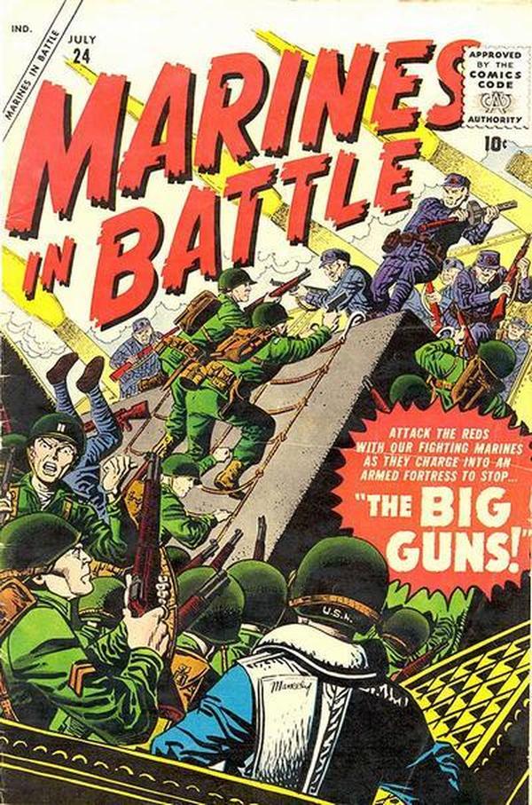 Marines in Battle #24 cover