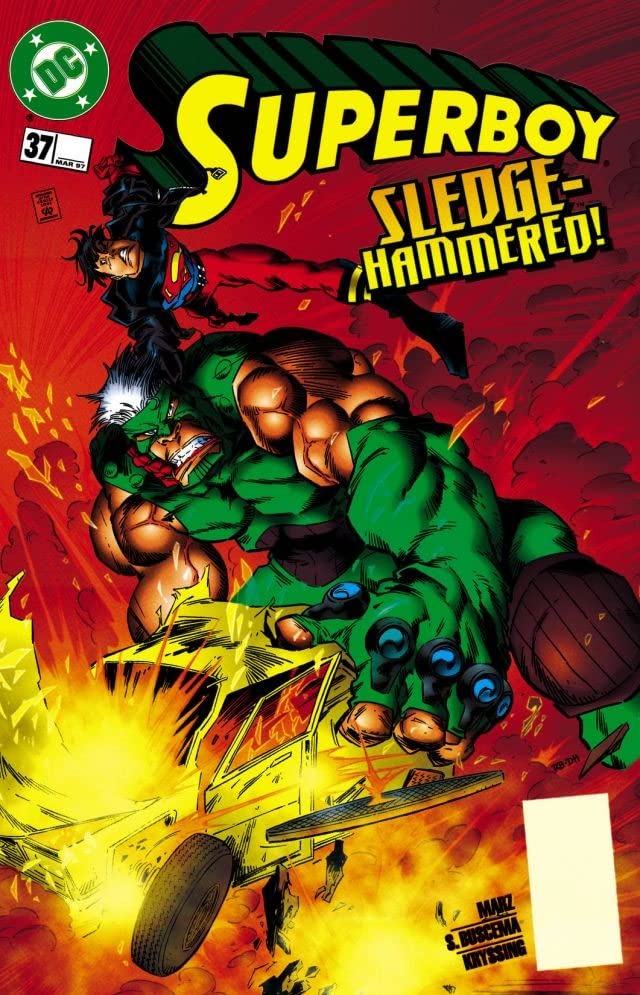 Superboy #37 cover