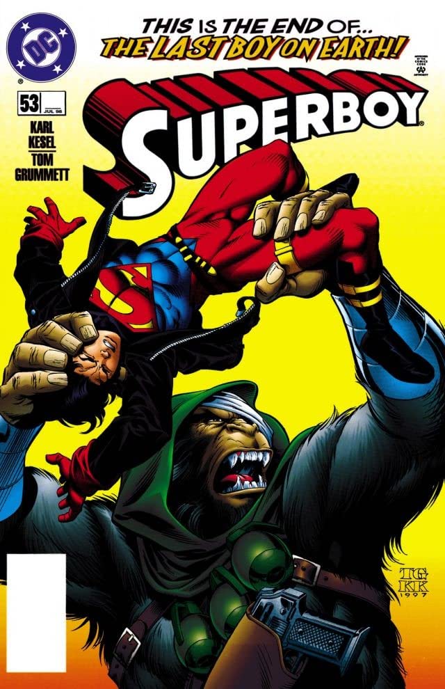 Superboy #53 cover