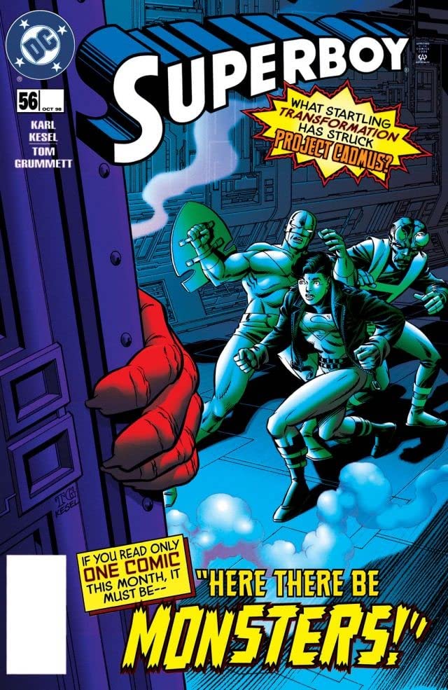 Superboy #56 cover