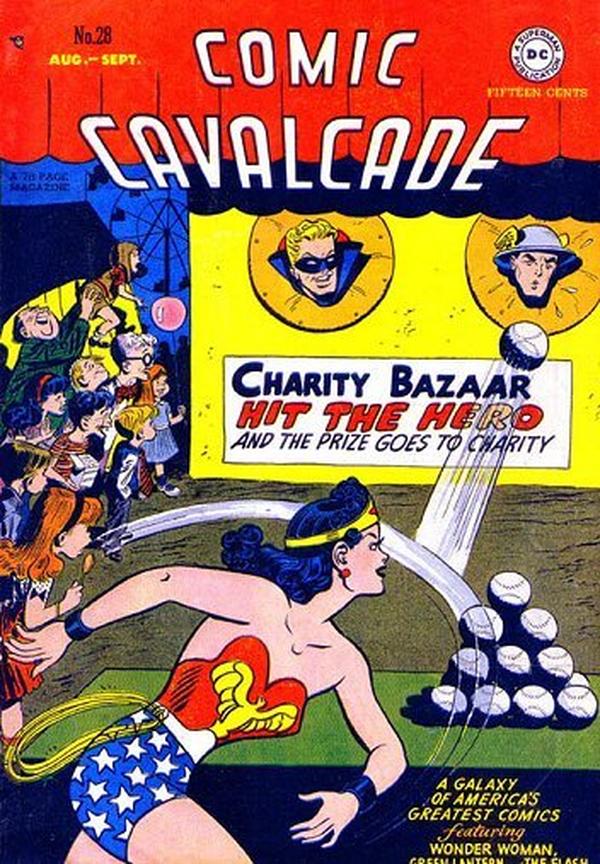 Comic Cavalcade #28 cover