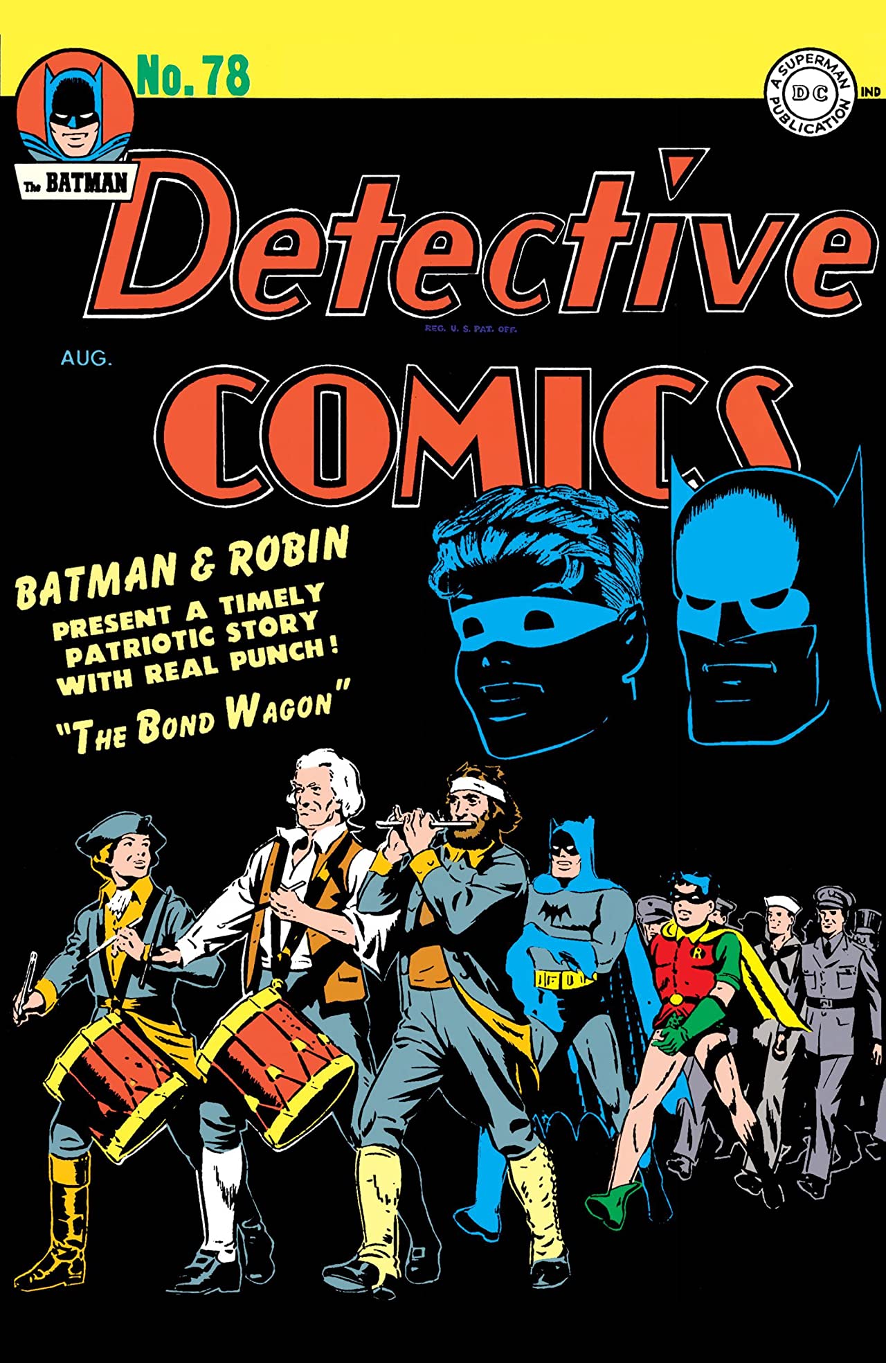 Detective Comics #78 cover
