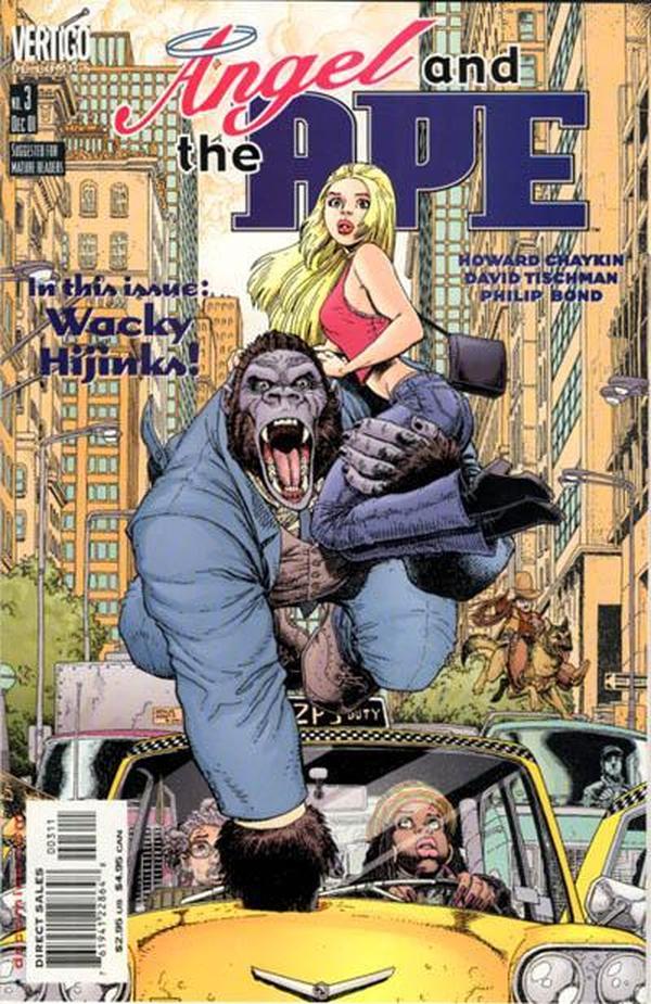 Angel and the Ape #3 cover
