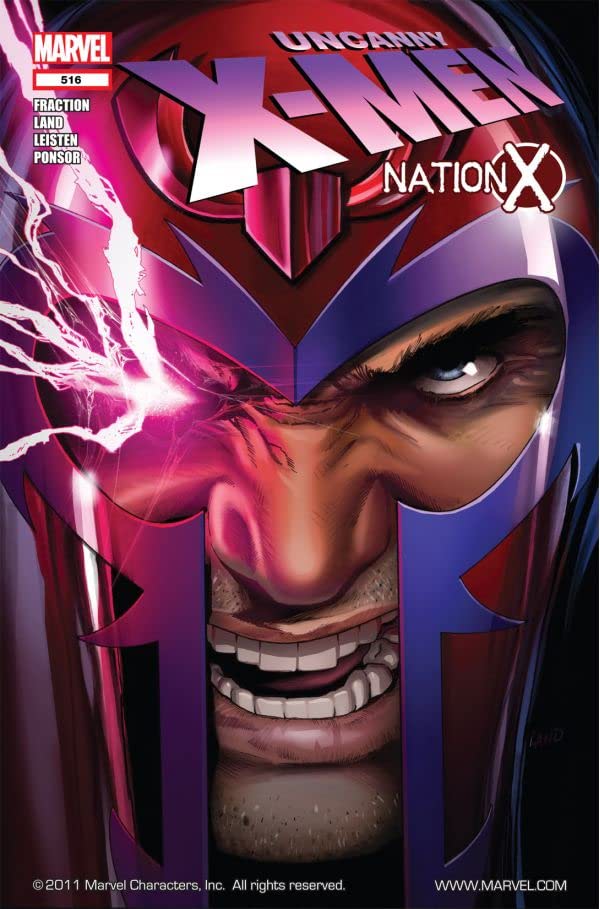 The Uncanny X-Men #516 cover