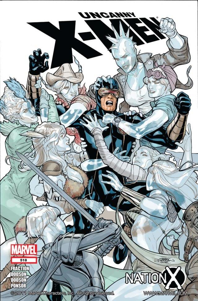 The Uncanny X-Men #518 cover