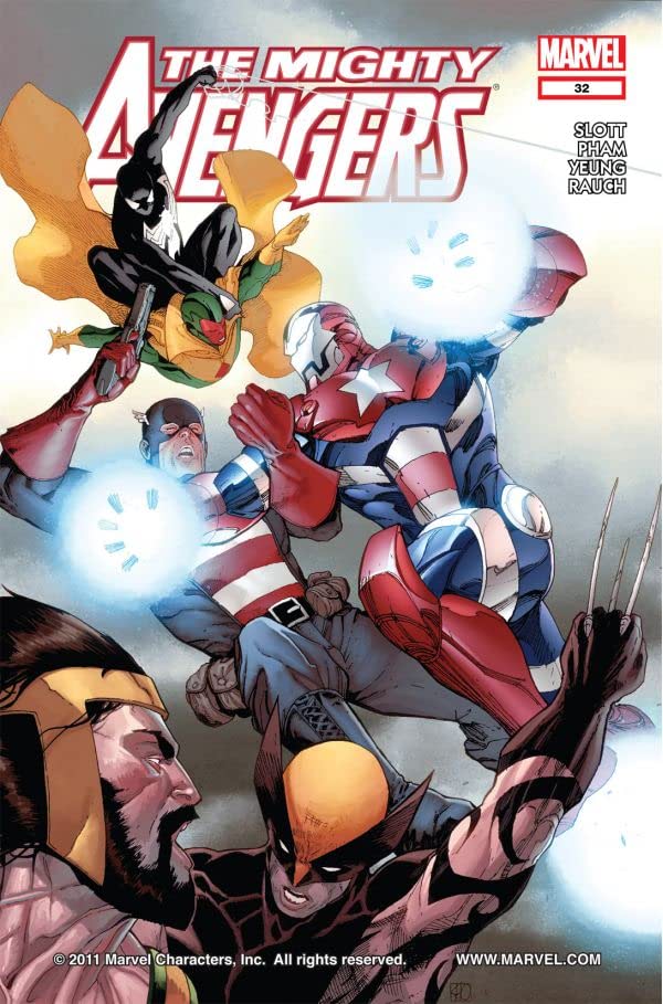 The Mighty Avengers #32 cover