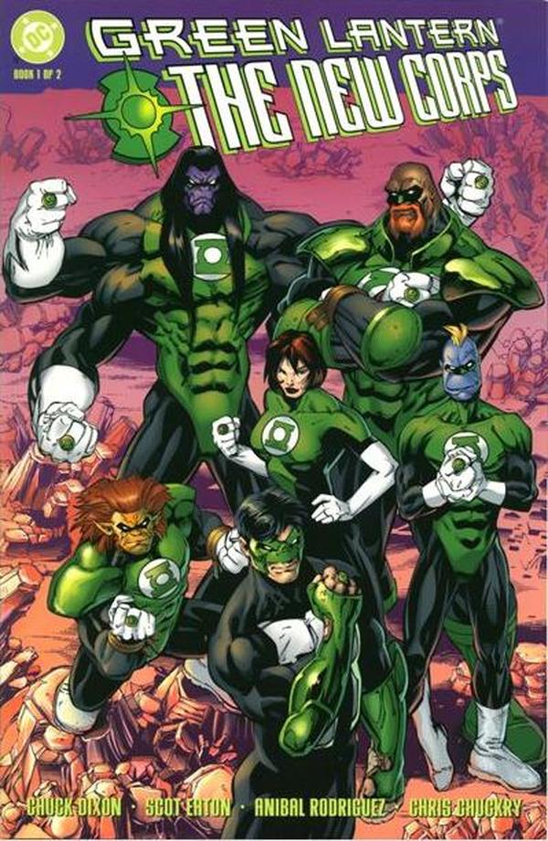 Green Lantern: The New Corps #1 cover