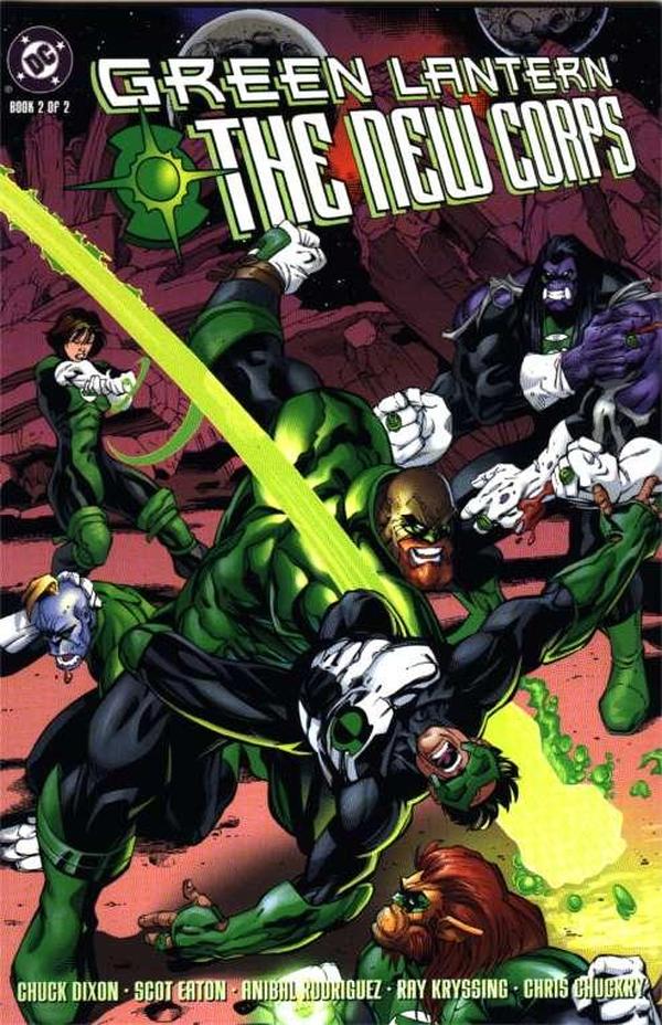 Green Lantern: The New Corps #2 cover