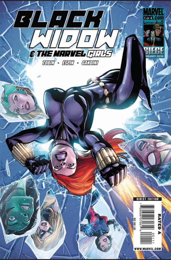 Black Widow & The Marvel Girls #1 cover